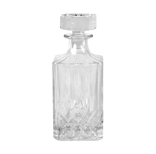 Decanter Cut Glass Short
