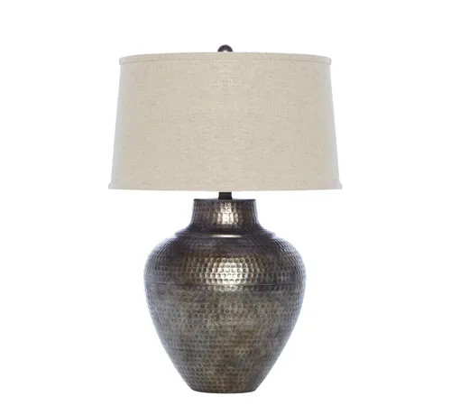 Metal dimple lamp