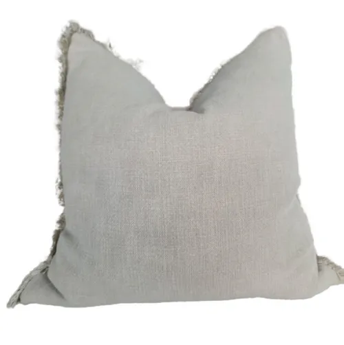 Stone Heavy Weight Feather Cushion