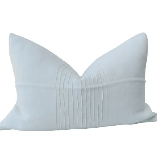 Cream plain pinstripe flax linen lumber