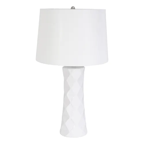 Ceramic white diamond lamp