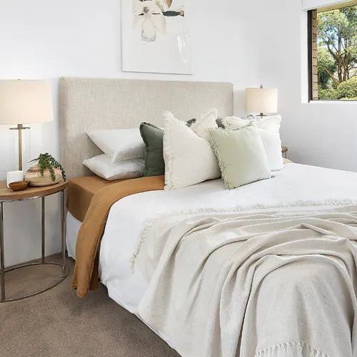 DB Cream Plain Cotton Set