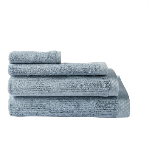 Bath Towel - Blue Ribbed