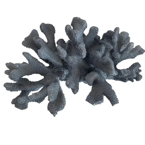 Blue coral on acrylic stand lge