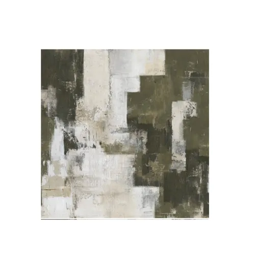 Nidhi B Hand Painted Square Canvas Artwork