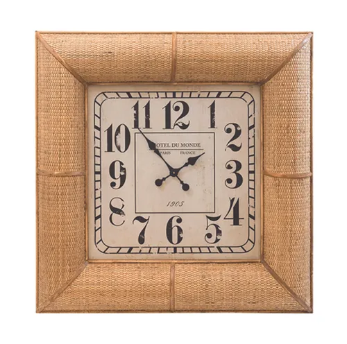 Rattan hotel du monde clock square