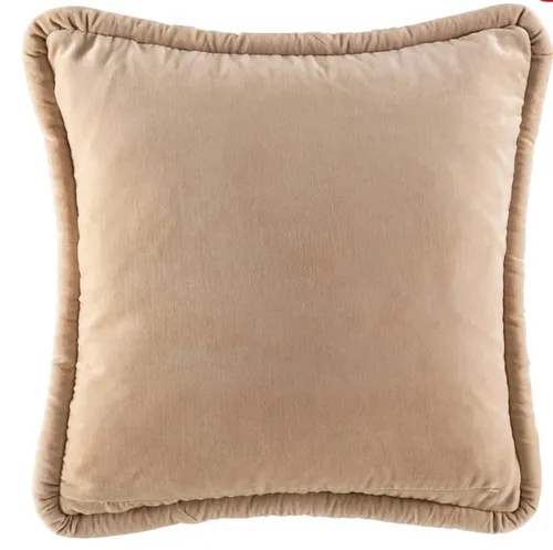 Sand velvet poly cushion