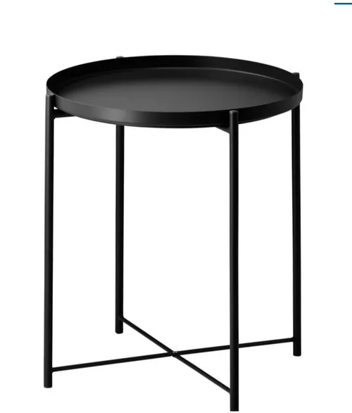 Outdoor Tray Table Black