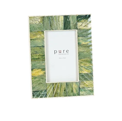 Resin Green Starburst Frame