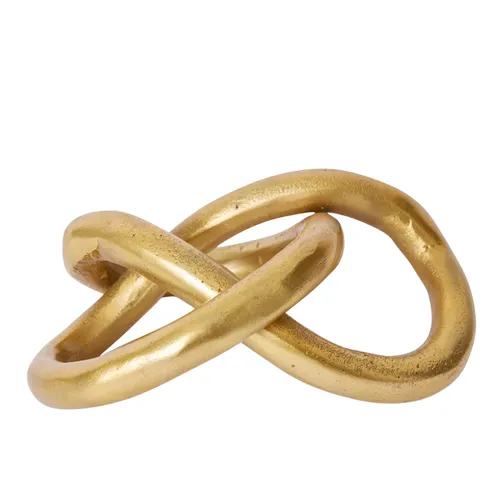 Gold Metal Sculpture