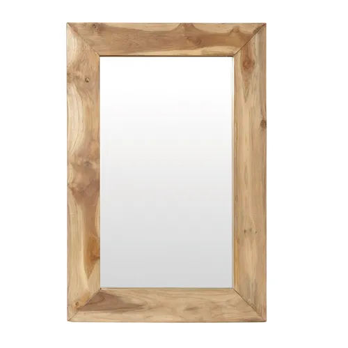 Wooden frame mirror 60 x 80cm