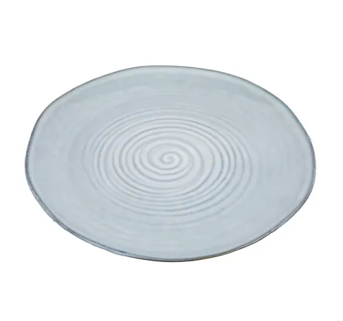 Swirl Dinner Plate Pale Blue Set 3