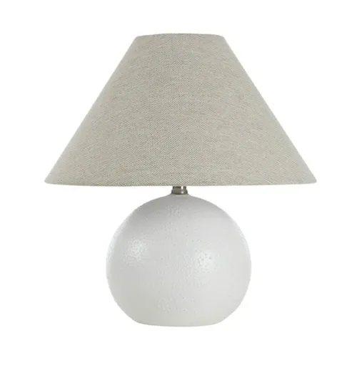 Ceramic kimoni ceramic white lamp