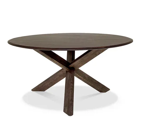 Dining Table Walnut Round Large