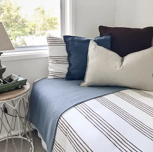 DB Brown Pin Stripe Set