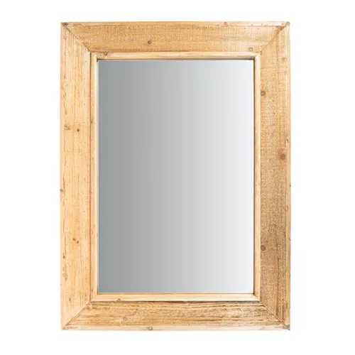 Timber frame wall mirror 72 x 98cm