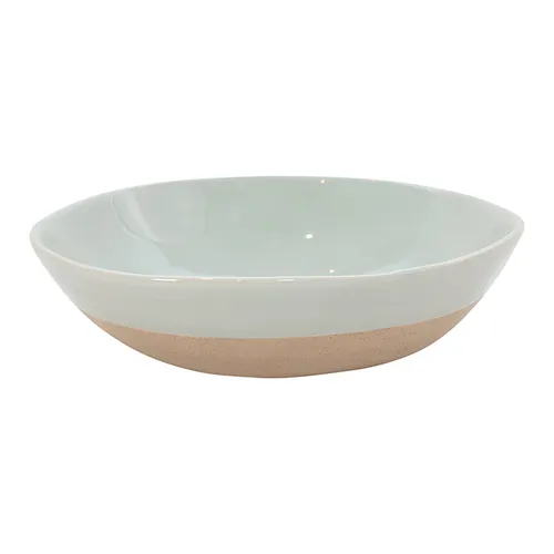Ceramic mint & sand bowl