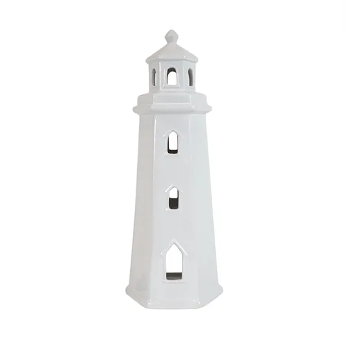 White Ceramic Lighthouse