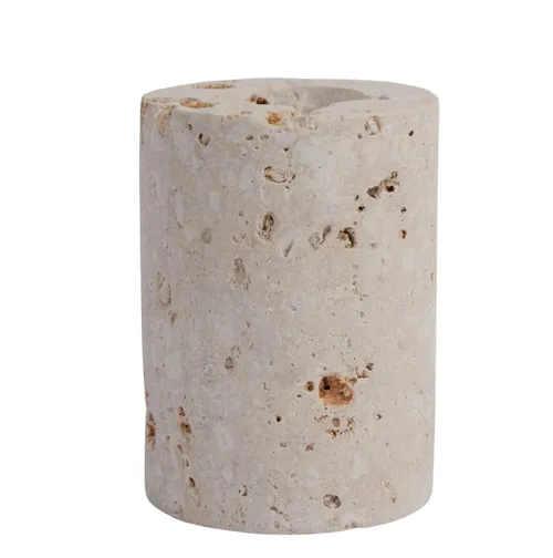 Natural Stone Candle Holder Tall