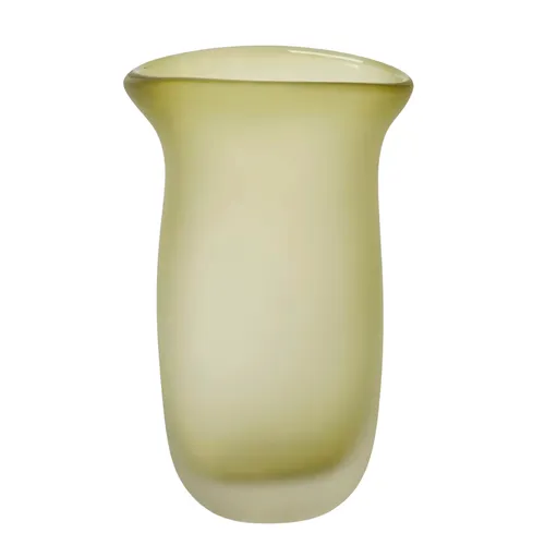 Green Matt Glass Vase