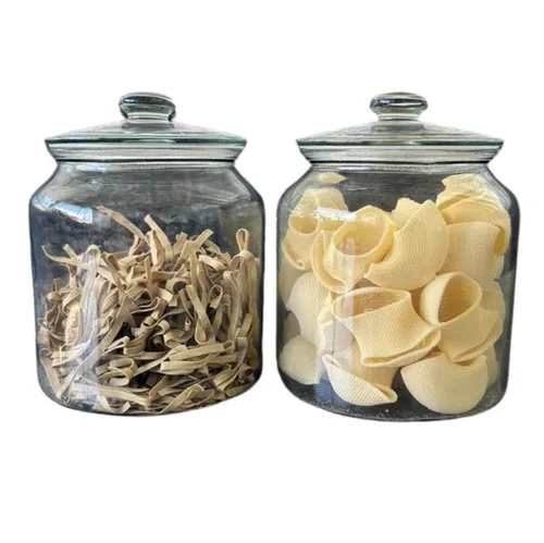 Glass Jar With Pasta Assorted