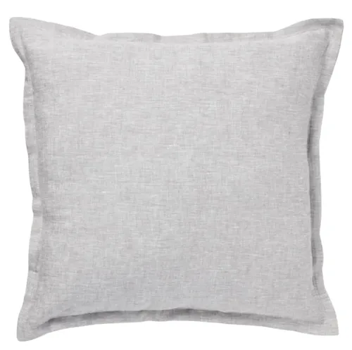 Grey linen poly cushion
