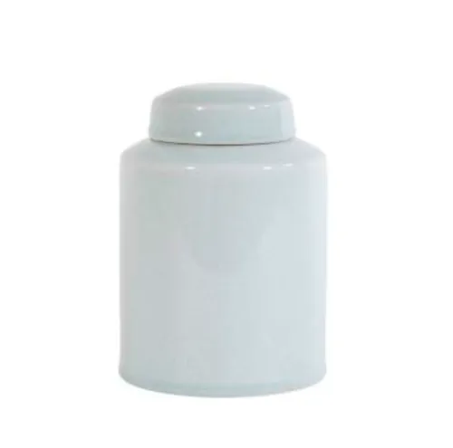 Sage crackled ginger jar sml