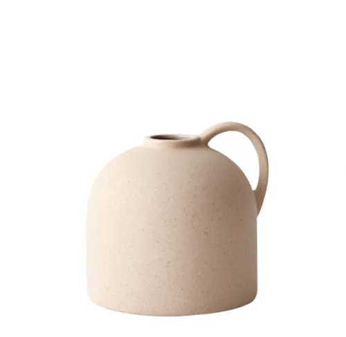 Ceramic sand Noemi vase