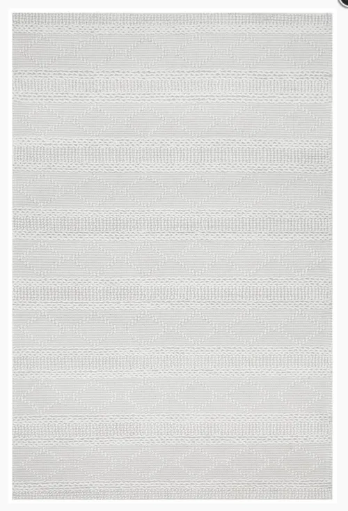 Cream Cross Rug