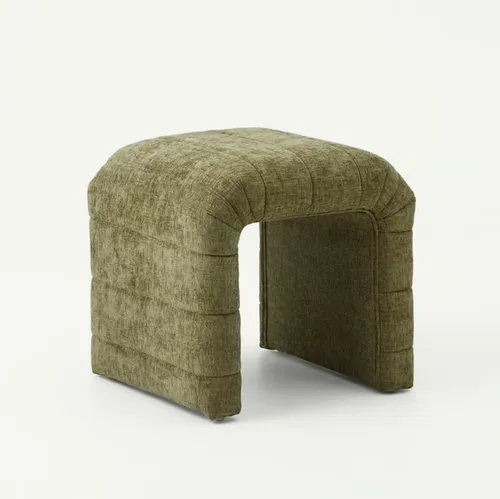 Olive ottoman