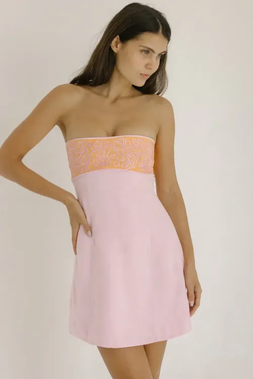Eisha Sofia Bustier Mini Dress SIZE XS