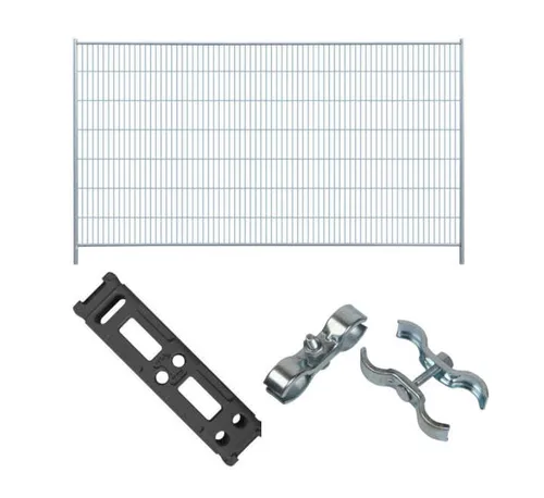 Heras Fence Panel with feet and clips