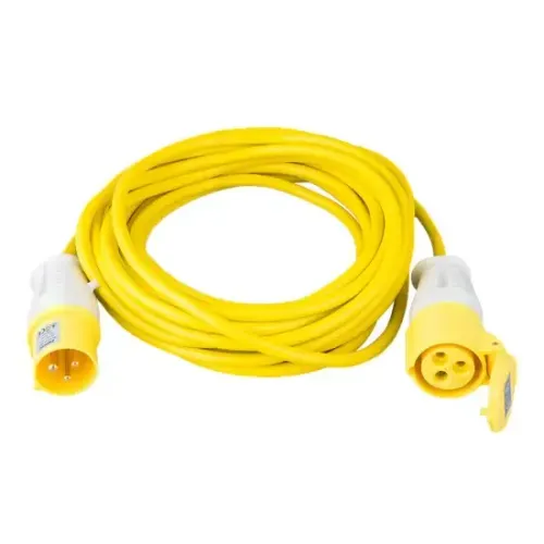 110v Extension Lead - Yellow 20m