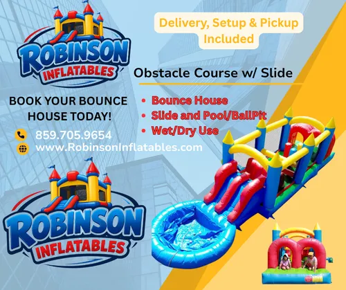 Obstacle Course Bounce House
