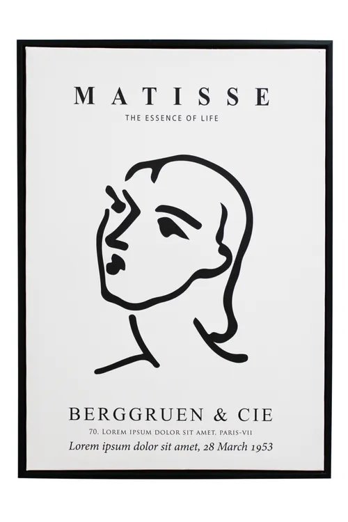 Matisse Inspired Artwork - BAW162