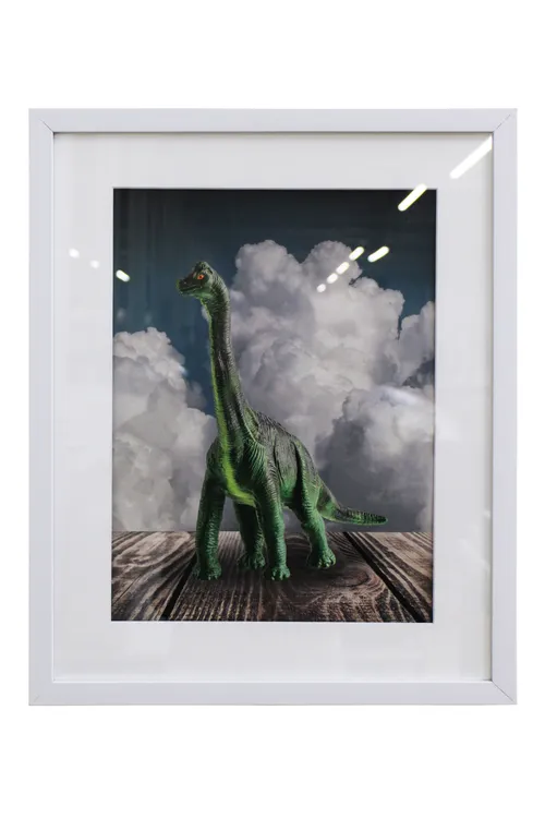 Dinosaur in the Clouds Kids Artwork - KAW1174
