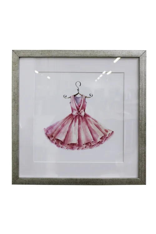 Pink Tutu Dress Kids Artwork - KAW1146