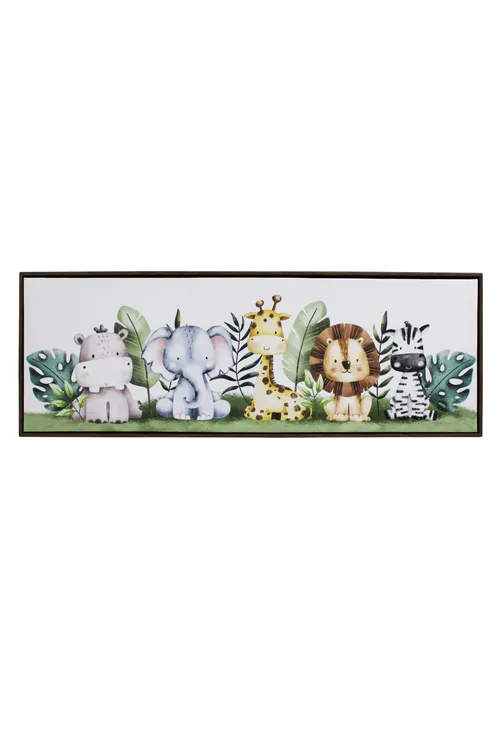 Jungle Friends Kids Artwork - KAW636