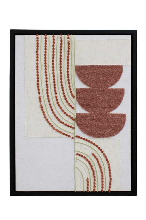 Abstract Beads and Shapes Kids Artwork - KAW524