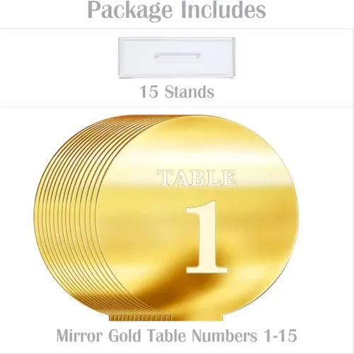 Table Number Sets