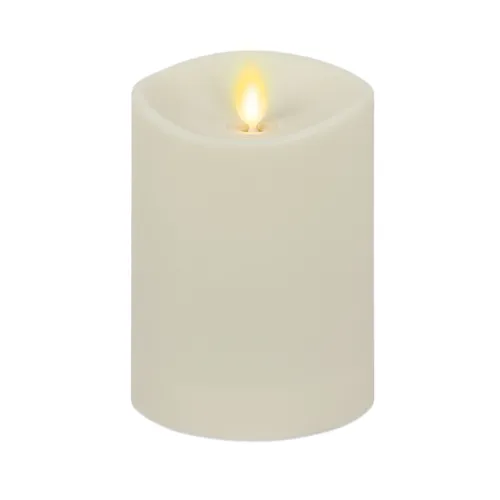 Ivory Pillar Candles