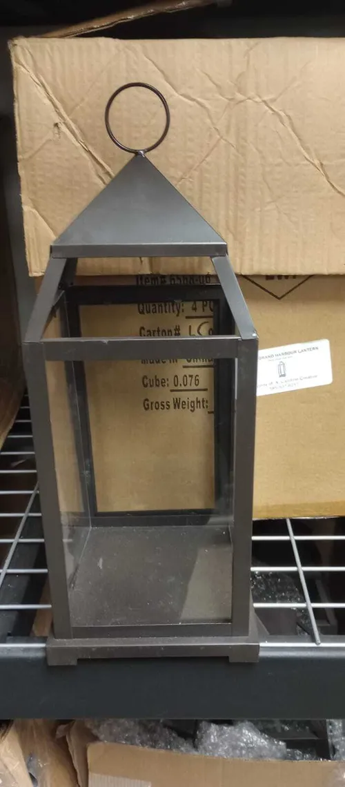 Black Grand Harbor Lanterns