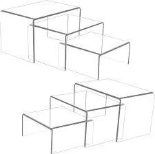 Clear Assorted Acrylic Risers