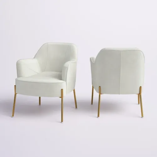 White Upholstered Chair