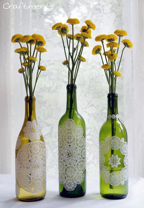 Wine Bottle Vases