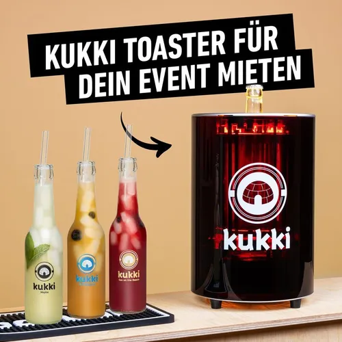 KUKKI Toaster mit 24x Cocktails