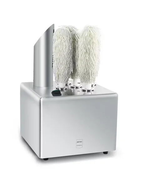 Poliermaschine für Gläser