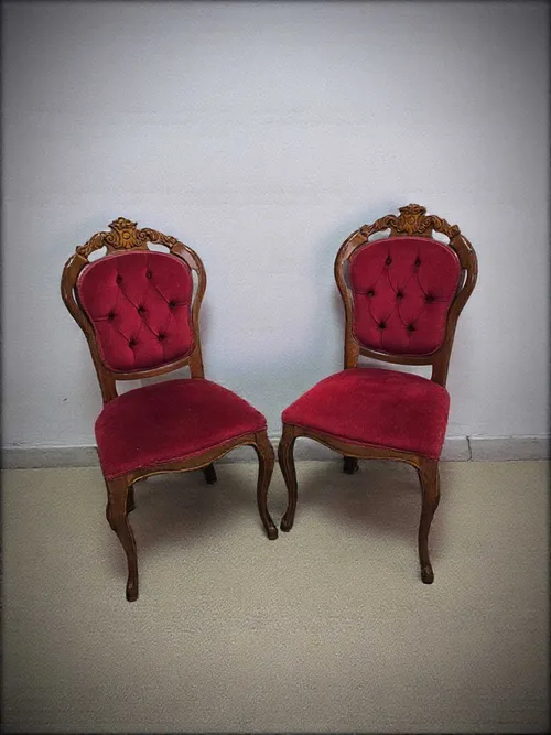 Stühle Hochzeit / Nikolaus