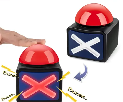Buzzer für Quiz 4 Stück