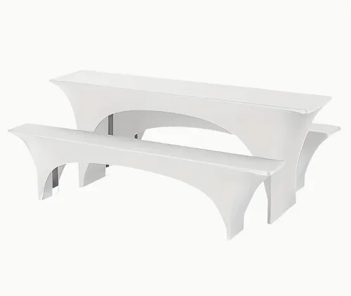 Bierzelt Tisch und Bankbezüge